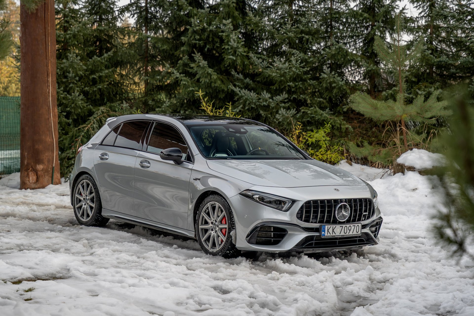 Mercedes-Benz A45s AMG 4Matic+ (2022) – Salon PL, bezwypadkowy, FV 23%