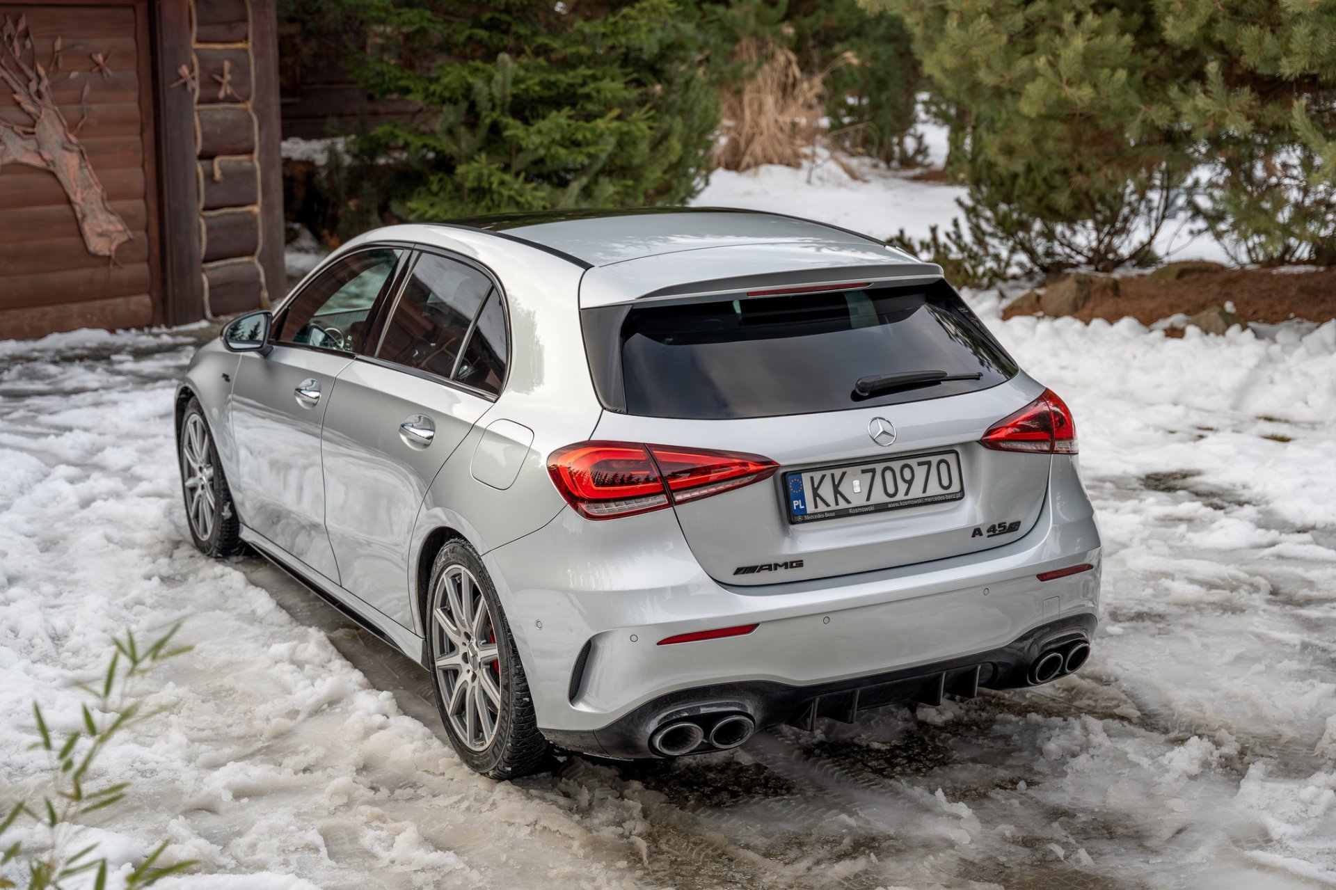 Mercedes-Benz A45s AMG 4Matic+ (2022) – Salon PL, bezwypadkowy, FV 23% - zdjęcie 4