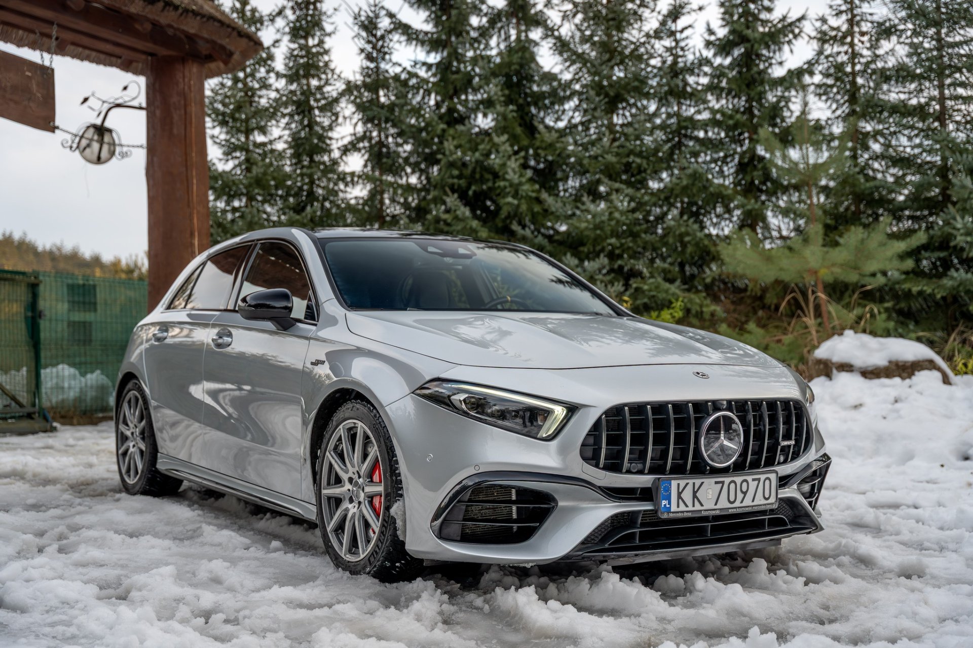 Mercedes-Benz A45s AMG 4Matic+ (2022) – Salon PL, bezwypadkowy, FV 23% - zdjęcie 2